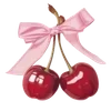 〰️ Эмодзи «cherry vibe» для Telegram