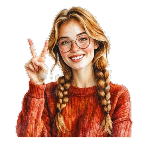 ✌️ Стикер «Семья» для Telegram