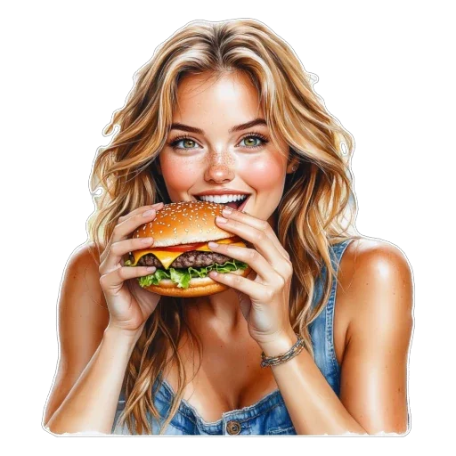 🍔 Стикер «Семья» для Telegram