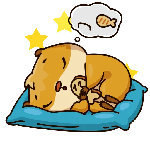 😴 Эмодзи «Senya Hamster» для Telegram