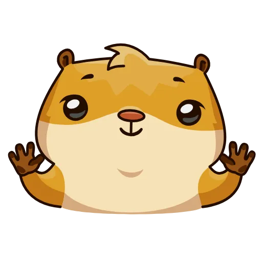😘 Эмодзи «Senya Hamster» для Telegram