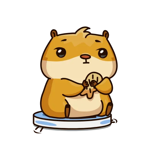 🫥 Эмодзи «Senya Hamster» для Telegram