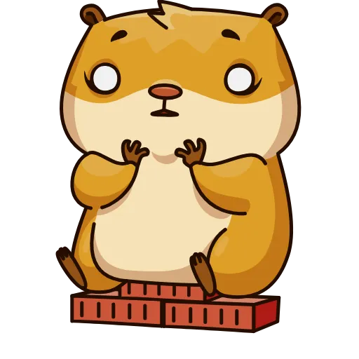 😳 Эмодзи «Senya Hamster» для Telegram