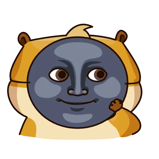 🌚 Эмодзи «Senya Hamster» для Telegram