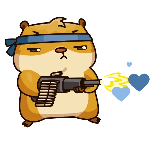 💙 Эмодзи «Senya Hamster» для Telegram