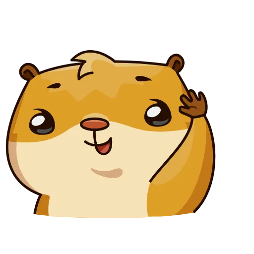 👋 Эмодзи «Senya Hamster» для Telegram