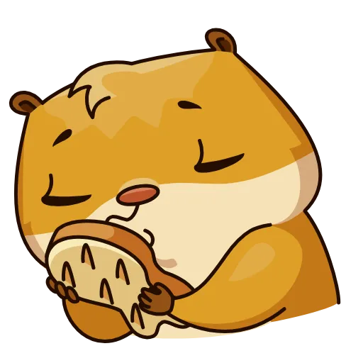 🍪 Эмодзи «Senya Hamster» для Telegram
