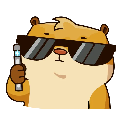 😎 Эмодзи «Senya Hamster» для Telegram