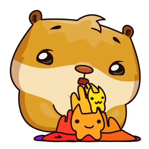 🤢 Эмодзи «Senya Hamster» для Telegram