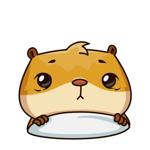 ⏰ Эмодзи «Senya Hamster» для Telegram