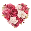 ❤️ Эмодзи «Цветочные Сердца» для Telegram