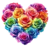 ❤️ Эмодзи «Цветочные Сердца» для Telegram
