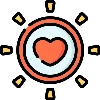 ❤️ Эмодзи «Сердечки» для Telegram