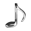 🎵 Эмодзи «🩶 Набор эмоджи с серебряной эстетикой» для Telegram