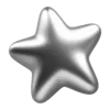 ⭐️ Эмодзи «🩶 Набор эмоджи с серебряной эстетикой» для Telegram