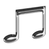 🎵 Эмодзи «🩶 Набор эмоджи с серебряной эстетикой» для Telegram