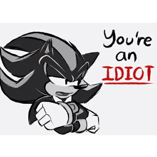 🙄 Стикер «Ёж Шедоу» для Telegram
