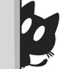 🐈‍⬛ Эмодзи «Shadow Cat - черный котик» для Telegram