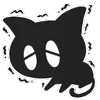 😞 Эмодзи «Shadow Cat - черный котик» для Telegram