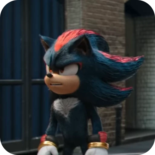 🌟 Стикер «Shadow the Hedgehog» для Telegram