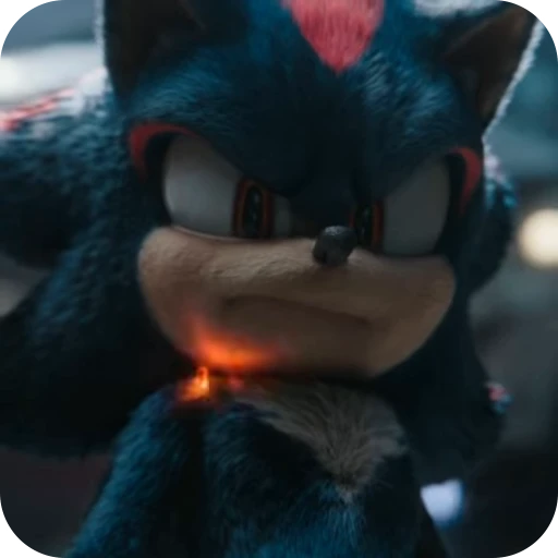 🌟 Стикер «Shadow the Hedgehog» для Telegram