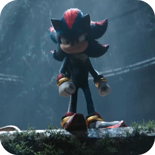 🌟 Стикер «Shadow the Hedgehog» для Telegram