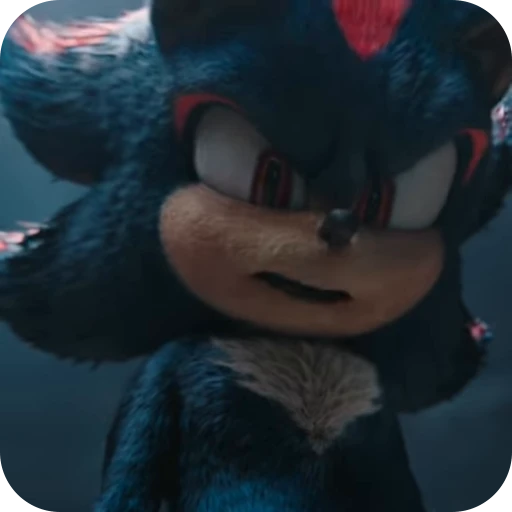 🌟 Стикер «Shadow the Hedgehog» для Telegram