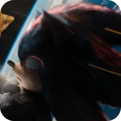 🌟 Стикер «Shadow the Hedgehog» для Telegram