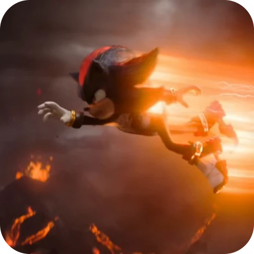 🌟 Стикер «Shadow the Hedgehog» для Telegram