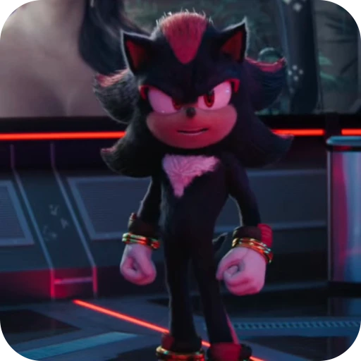 🌟 Стикер «Shadow the Hedgehog» для Telegram