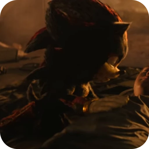 🌟 Стикер «Shadow the Hedgehog» для Telegram