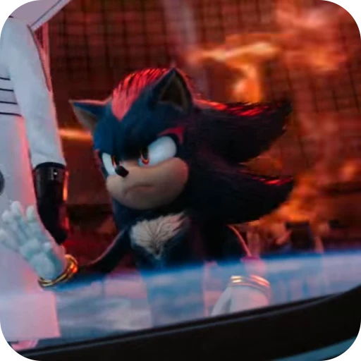 🌟 Стикер «Shadow the Hedgehog» для Telegram