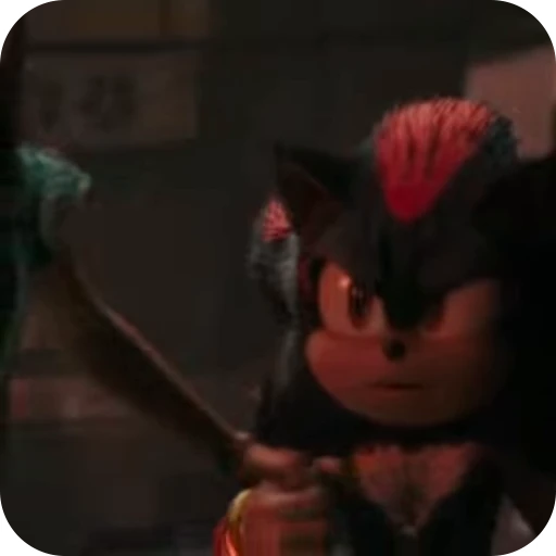 🌟 Стикер «Shadow the Hedgehog» для Telegram