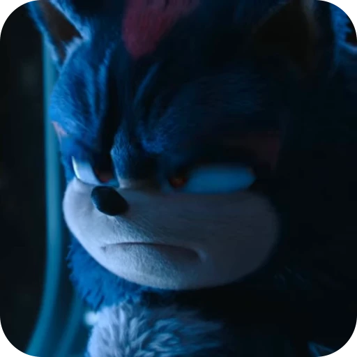🌟 Стикер «Shadow the Hedgehog» для Telegram