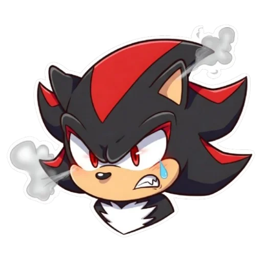 😢 Стикер «Shadow the chibi» для Telegram