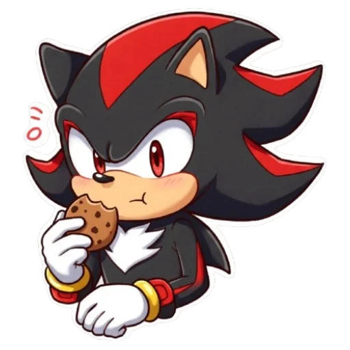 🍪 Стикер «Shadow the chibi» для Telegram