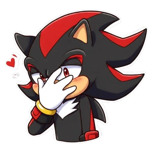 🤦‍♂ Стикер «Shadow the chibi» для Telegram
