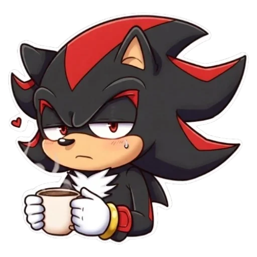 Стикерпак Shadow the chibi для Telegram