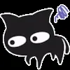 😐 Эмодзи «Shadow Cat» для Telegram