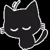 🙏 Эмодзи «Shadow Cat» для Telegram
