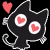 😍 Эмодзи «Shadow Cat» для Telegram