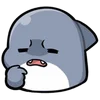 🤔 Эмодзи «Shahimi shark» для Telegram