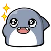 🤩 Эмодзи «Shahimi shark» для Telegram