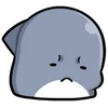 😔 Эмодзи «Shahimi shark» для Telegram