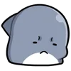 😔 Эмодзи «Shahimi shark» для Telegram