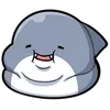 😄 Эмодзи «Shahimi shark» для Telegram