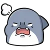 😡 Эмодзи «Shahimi shark» для Telegram