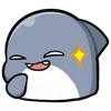 😏 Эмодзи «Shahimi shark» для Telegram