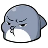 😚 Эмодзи «Shahimi shark» для Telegram