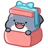 💝 Эмодзи «Shahimi shark» для Telegram